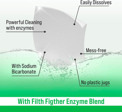Rockin' Green Active Wear Travel Laundry Detergent Sheets - Mess-Free Laundry Sheet Detergent with Sodium Bicarbonate - Easily Dissolvable Laundry Soap Sheets (104 Loads, Freshwood Mac)