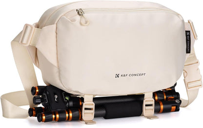 K&F Concept 2 in 1 Sling Bag Everyday Shoulder Bag & Multifunction Photography Crossbody Camera DSLR Backpack Portable Bag