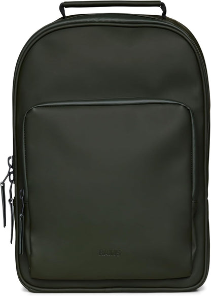 RAINS Regular Book Daypack, Backpack, Laptop Bag, Waterproof, 2 Year Warranty, Black