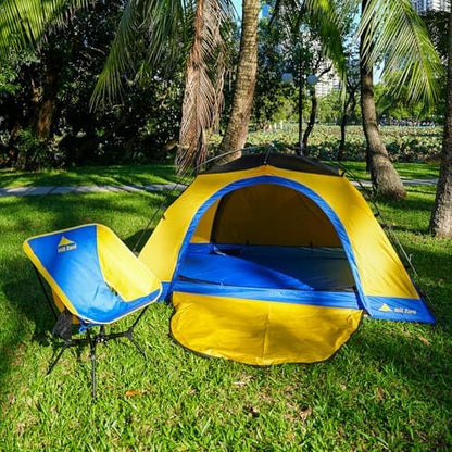 Tulip 2P Backpacking Tent – 3 Season Camping Tent,with Double Door, Waterproof Windproof Lightweight Easy Set Up 3 Season 2 Person Tent Camping, Hiking, Beaches, Picnic, Mountaineering