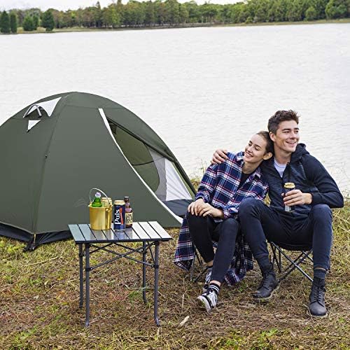 BISINNA 2 Person Camping Lightweight 4.3lbs 20DNylon Backpacking Tent