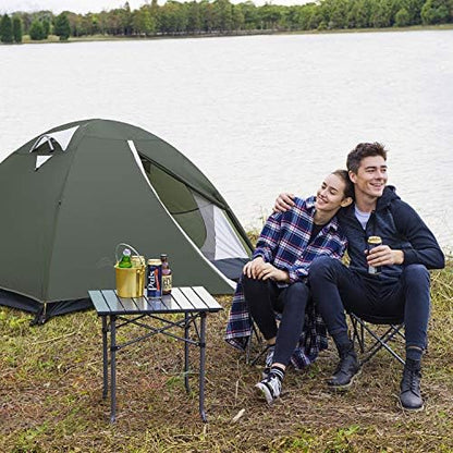 BISINNA 2 Person Camping Lightweight 4.3lbs 20DNylon Backpacking Tent
