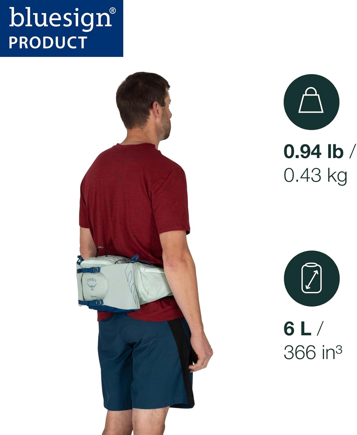 Osprey Talon 6L Men's Lumbar Hiking Waist Pack