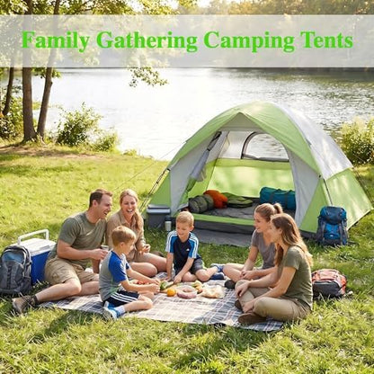 XL Camping Tents 4/6 Person Waterproof Double Layer Dome
