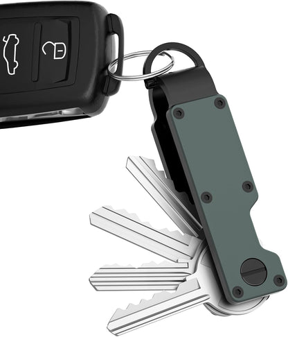 Key Organizer Minimalist Innovative Keyholder Compact Keys Organizer Smart KeyChain Secures 2-6 Keys