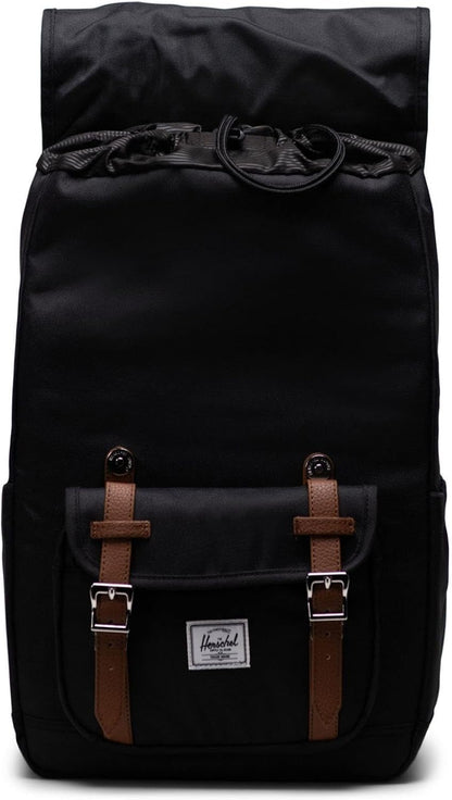 Herschel Supply Co. Little America Mid, Black, One Size