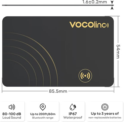 VOCOlinc Air Card Tag Wallet Tracker Ultra-Thin 1.6mm, Smart Item Finder Work - Image 6