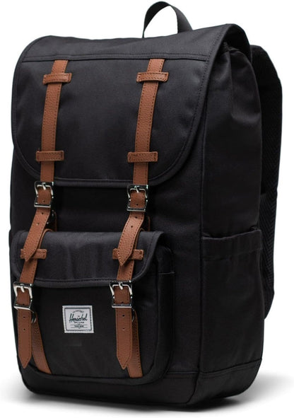 Herschel Supply Co. Little America Mid, Black, One Size
