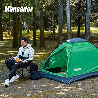 2 Person Camping Dome Tent,Waterproof Lightweight Portable Tents for Outdoor Camping Hiking Travel