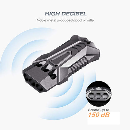 Emergency Whistles Lifeguard Safety Whistle with Lanyard and Keychain for Outdoor Camping Hiking Boating Backpacking Fishing Kayak Kids Rescue Signaling Loud Survival Whistle