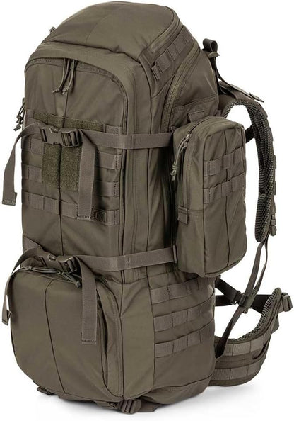 5.11 Tactical Unisex Rush 100 Backpack, 60L Storage Capacity, Convertible, Style 56555ABR