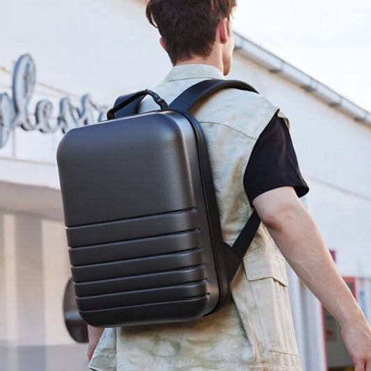 SOKOK Carry On Travel Backpack Waterproof Business Backpack with Laptop Compartment, Slim Hardshell Computer Backpack for Men and Women, Graphite