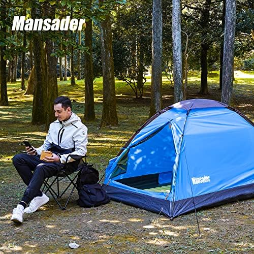 2 Person Camping Dome Tent,Waterproof Lightweight Portable Tents for Outdoor Camping Hiking Travel