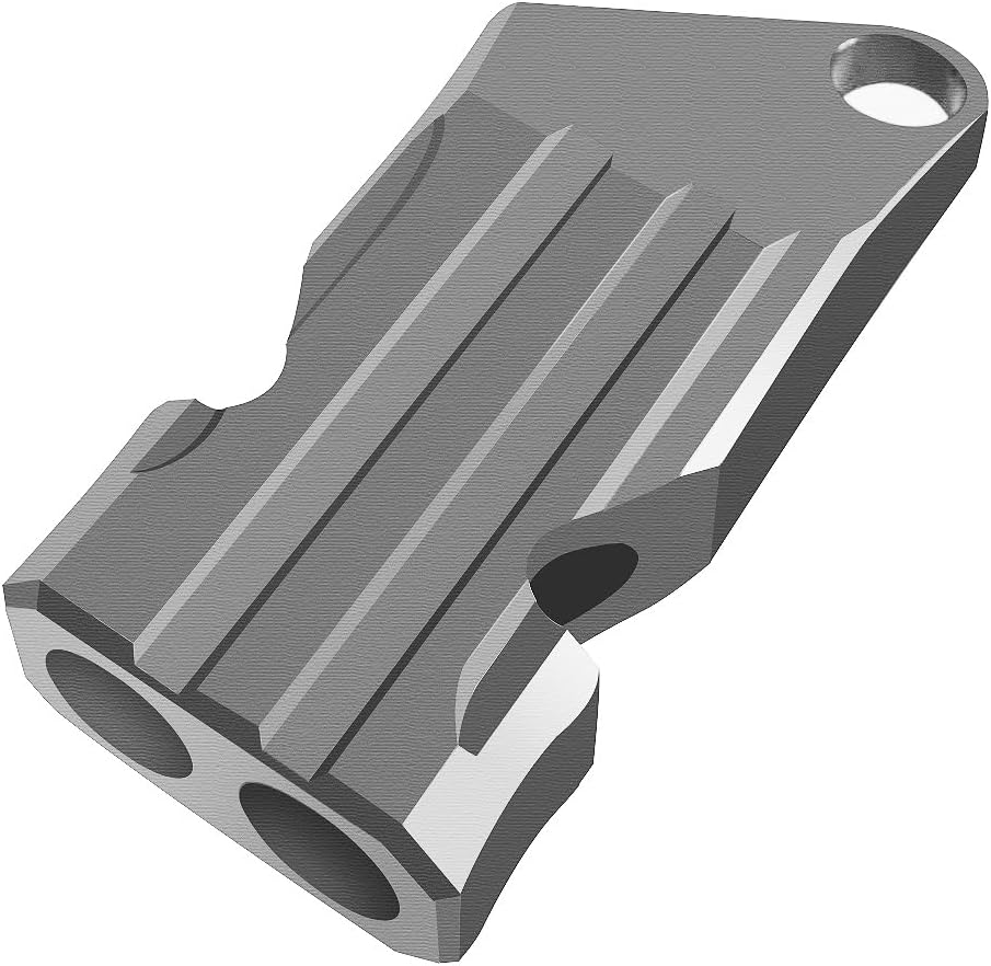 Emergency Whistles Lifeguard Safety Whistle with Lanyard and Keychain for Outdoor Camping Hiking Boating Backpacking Fishing Kayak Kids Rescue Signaling Loud Survival Whistle