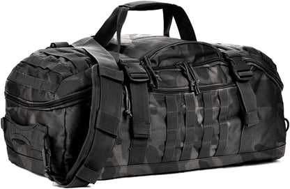 3 In 1 Military Backpack Travel Duffle Bag for Weekender Gym Traveling Workout Deployment