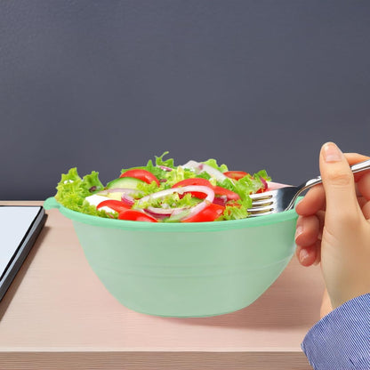 kūpaa Bowl & Carrier Duet – Microwave Safe Silicone Lunch Box For Adults– Collapsible, Leakproof, Food-Grade, Reusable To-Go Container (Jade)