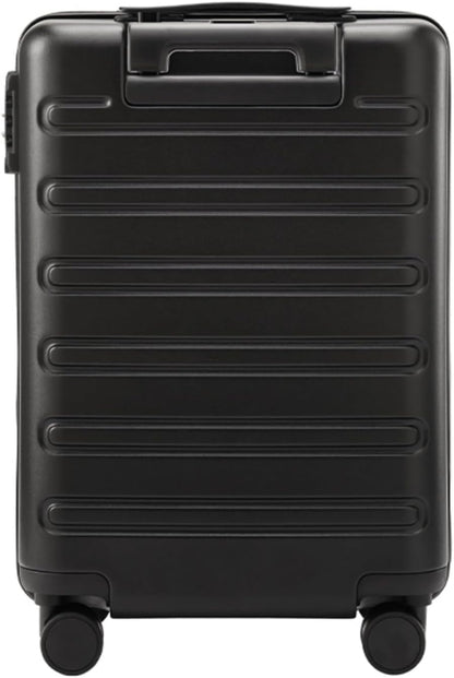 Carry on Luggage 22 X 14 X 9 Airline Approved, 20 Inch Luggage for 3-5 Days Travel, Double Spinner Wheels, 100% Hardshell PC, TSA Lock (09-Black, Checked 24-Inch)