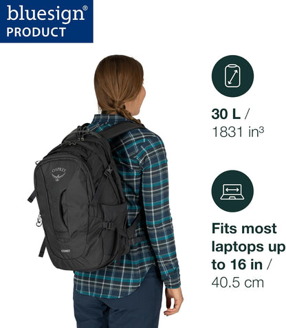 Osprey Comet Laptop Backpack, Alpaca Tan/Latte Brown Heather