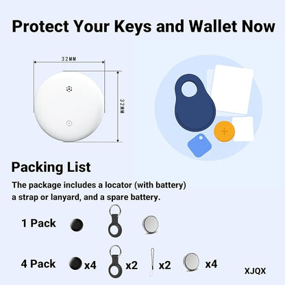 air Tags-4 Pack Android, Android Compatible Air Tracker Tag - Image 7