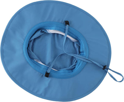 Home Prefer UPF50+ Mens Sun Hat Wide Brim Fishing Hat for Men UV Protection Womens Beach Bucket Hat for Golf Hiking Gardening