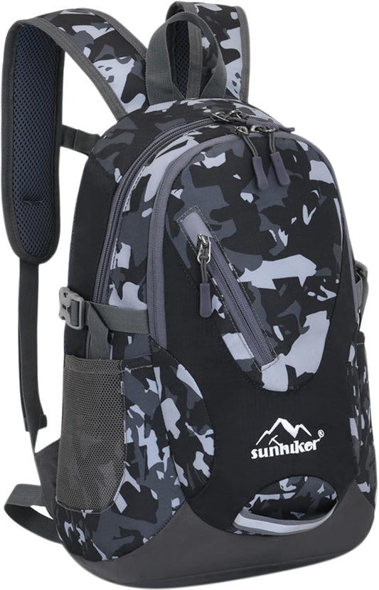 sunhiker Small Cycling Hiking Backpack Water Resistant Travel Backpack Lightweight Daypack M0714 （20-25L）