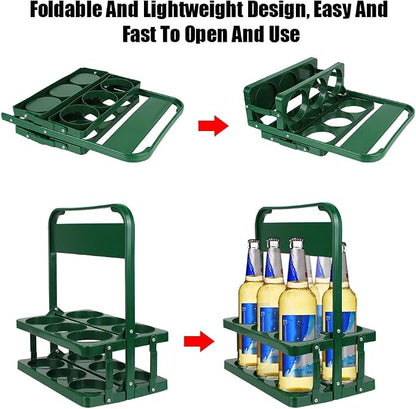 Portable Drink Carrier for Big Cups, Foldable Plastic Cup Holder, Reusable Cup - Image 5