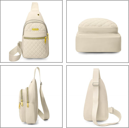 Small Sling Bag For Women Men Casual Crossbody Sling Backpack