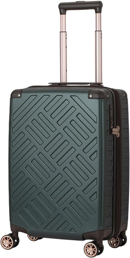 LEGEND WALKER DECK Hardside Expandable Luggage, 22 inch, Carry-on, Green, 5514-49-GR