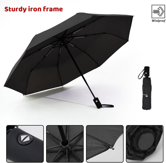 SY COMPACT Travel Umbrella Windproof Automatic Umbrellas Small Compact UV Sun Protection Factory Outlet Umbrella
