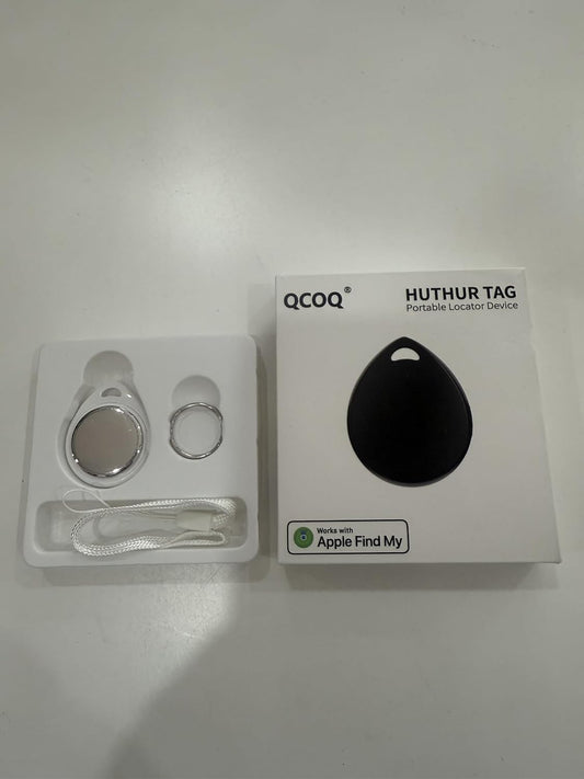 Air Tracker Tag Blue 1 Pcs, Bluetooth Item Finder Work with Apple Find My (iOS Only), Smart Tag for Luggage/Key/Suitcases/Backpack, Replaceable Battery.