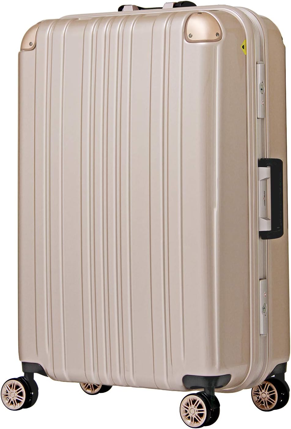 LEGEND WALKER Durable Aluminum Frame Hardside Luggage, 29-inch,ChampagneGold,5122-67-CGD