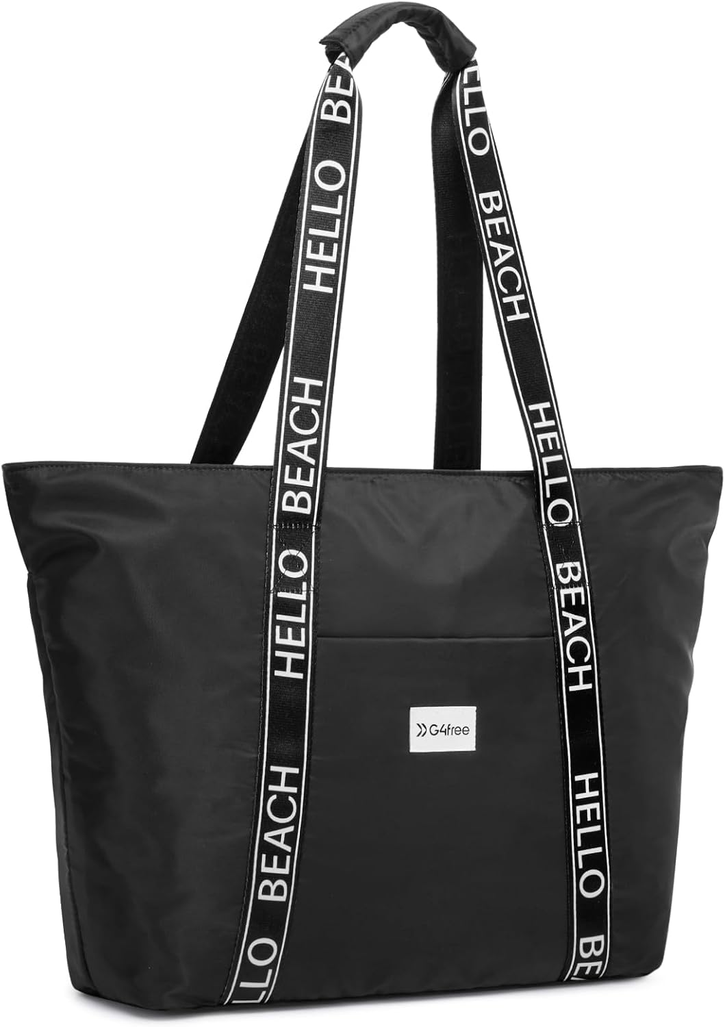 G4Free Beach Bag, Waterproof Beach Bags for Women, Personalized Strap Tote Bag for Women Birthday Gifts