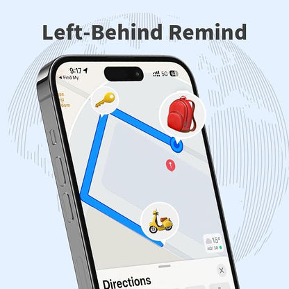 Smart Tag - 4 Pack Bluetooth Tracker Work - Image 8