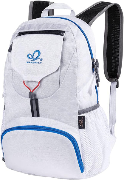 WATERFLY Small Lightweight Packable Backpack: 20l Ultra Light Foldable Travel Hiking Camping Daypack Day Pack for Man Woman