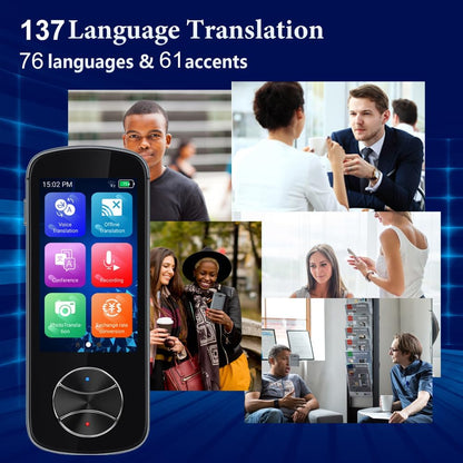 Language Translator Device No WiFi Needed, AI Translator Two Way Real Time Voice Translation with 137+ Languages, Offline/Photo Translation for Travel Business Learning