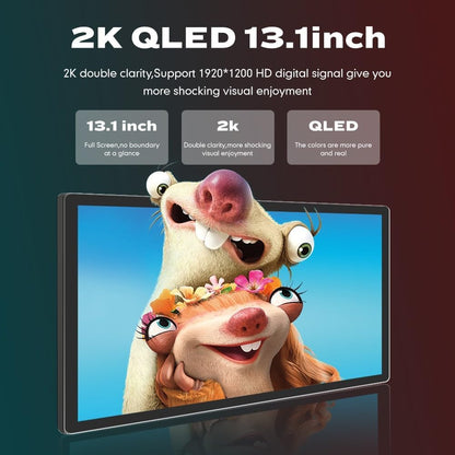 Kunfine CarPlay Android Auto Navigation Stereo GPS Radio Reverse Camera Display 13.1" QLED Touchscreen Headunit Tablet Pad Media Player for Subaru Forester 2007-2013, if Applicable Octa Core 6G+128G