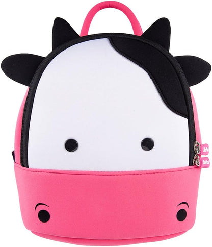 JiePai Cow Toddler Kids Backpack with Harness Leash for Boys Girls Age 1-3