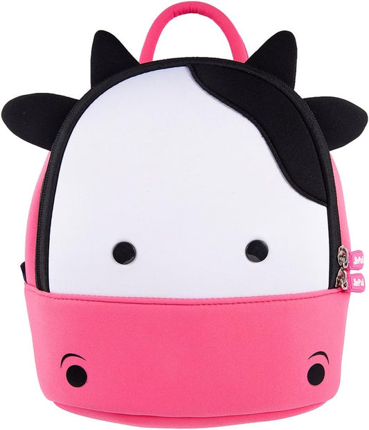 JiePai Cow Toddler Kids Backpack with Harness Leash for Boys Girls Age 1-3