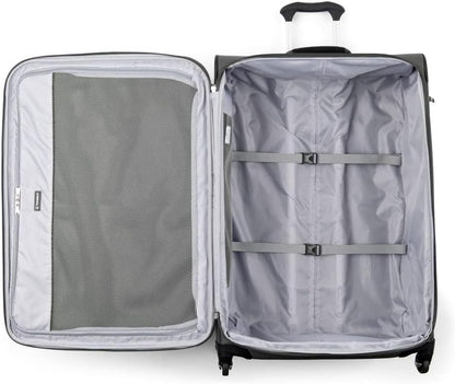 Travelpro Maxlite 5 Softside Expandable 2-Piece Luggage Set — Carry-On and Large Checked Luggage — Shadow Grey