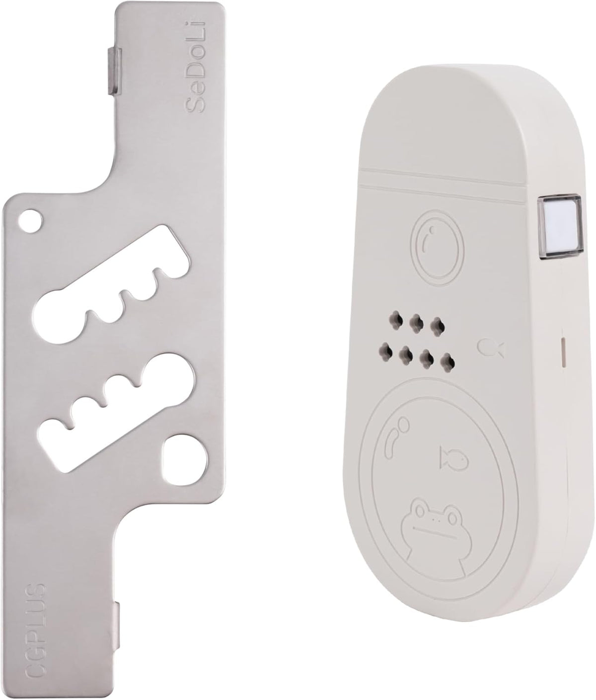 CGPLUS Security Door Stopper Alarm SEDOLI 100DB Siren for Safe Stay, Home, Travel