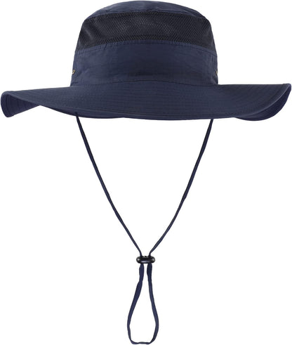 Home Prefer UPF 50+ Men's Sun Hat Wide Brim Bucket Hat UV Protection Hat for Mens Womens Beach Safari Gardening Golf Fishing