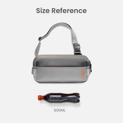 tomtoc Compact EDC Sling Bag, Minimalist Chest Shoulder Backpack Crossbody Bag for Men Women, Lightweight Carry Casual Bag