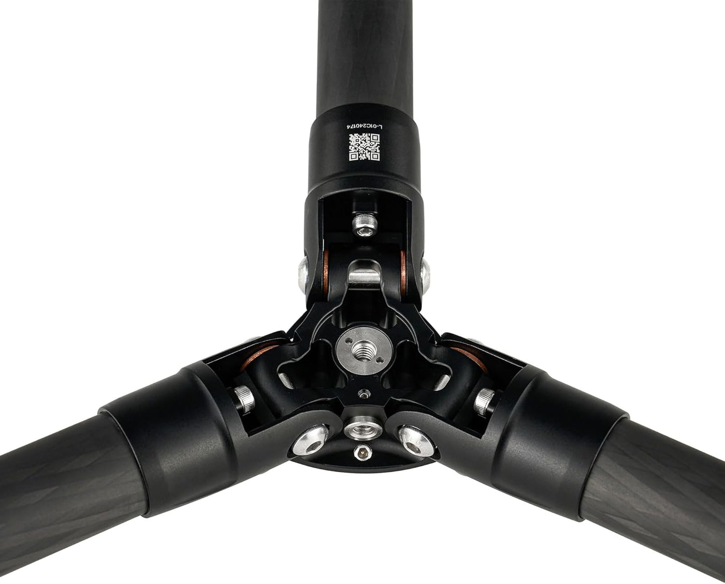 Leofoto Professional Camera Tripod, 62" Compact Carbon Fiber Tripod for DSLR Video Camcorder, 4 Leg Sections, 360° Ball Head, Max Load 25KG/55Lb (LS-364CX+LH-47)