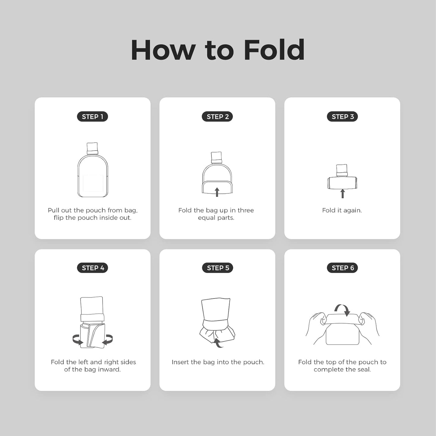 pack all 20L Lightweight Packable Backpack, Water Resistant Foldable Backpack, Travel Hiking Daypack with Waterproof Zippers (Blue)