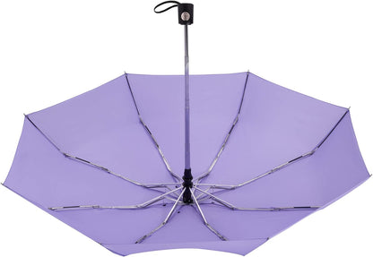 Goothdurs Automatic Mini Travel Windproof Umbrella Compact Auto Open/Close Small Lightweight Folding Rain Umbrellas for Women Men