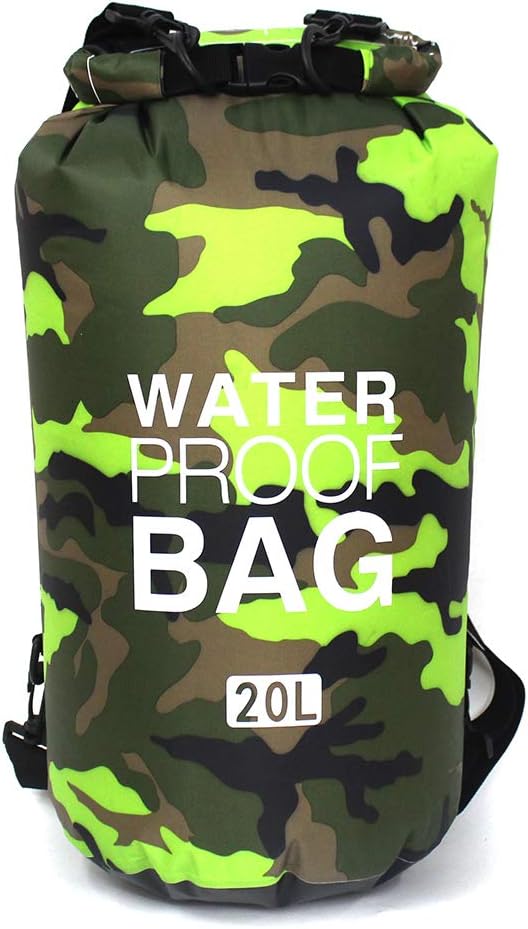 Waterproof Dry Bag 2L/5L/10L/15L/20L/30L, Roll Top Sack Keeps Gear Dry for Kayaking, Rafting, Boating, Swimming, Camping, Hiking, Beach, Fishing with Free Waterproof Phone Case