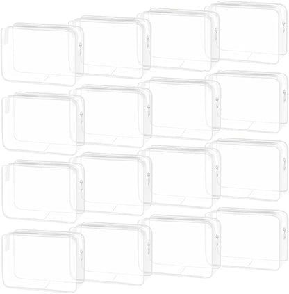16 Pack Waterproof Cosmetic Bag TSA Approved Toiletry Bag, Portable Travel Pouch by YedsIntu