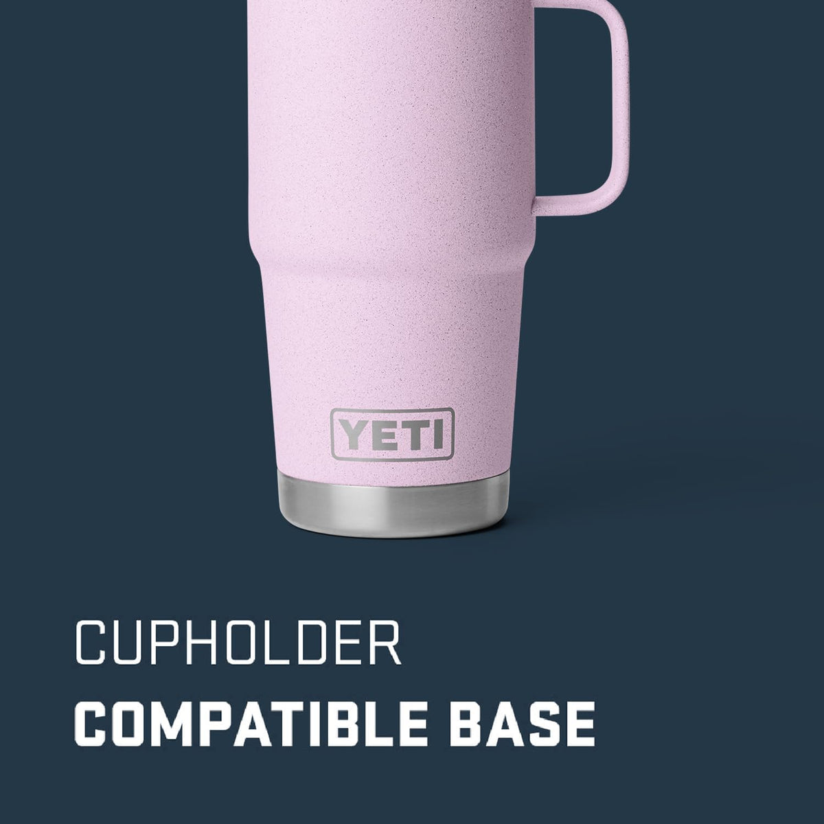 YETI Rambler 20 oz Travel Mug, Stainless Steel, Vacuum Insulated with Stronghold Lid