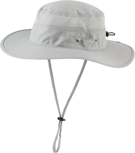Home Prefer UPF 50+ Men's Sun Hat Wide Brim Bucket Hat UV Protection Hat for Mens Womens Beach Safari Gardening Golf Fishing