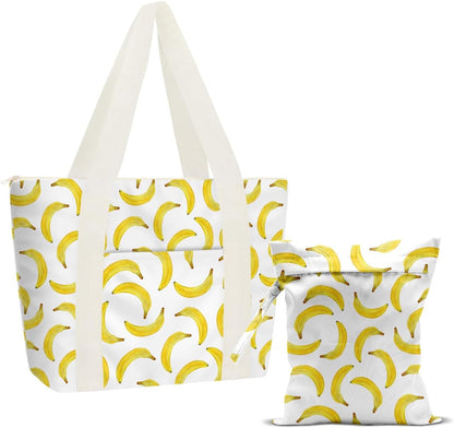 Beach Bags Wet Bag for Swimsuit Tote Bag for Friends Travel Gifts, Aloha Bags Waterproof Vacation Essential